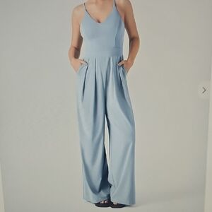 Elegant Blue Jumpsuit